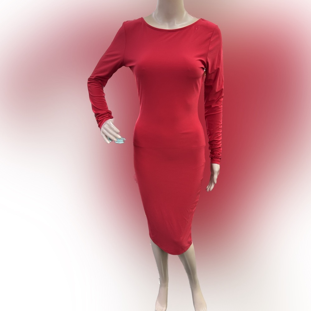 Windsor Red Bodycon Dress